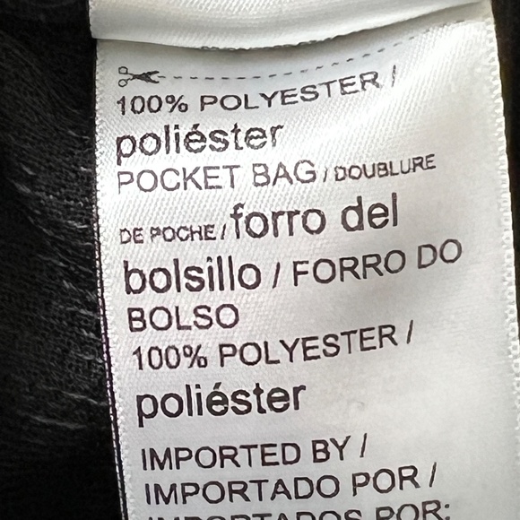 Puma Women's Sweatpants Size M Black White DRYCELL Ankle Zip Front Pockets - Picture 12 of 14